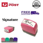 Custom Name Stamp signature rubber self inking school teacher personalise stamps