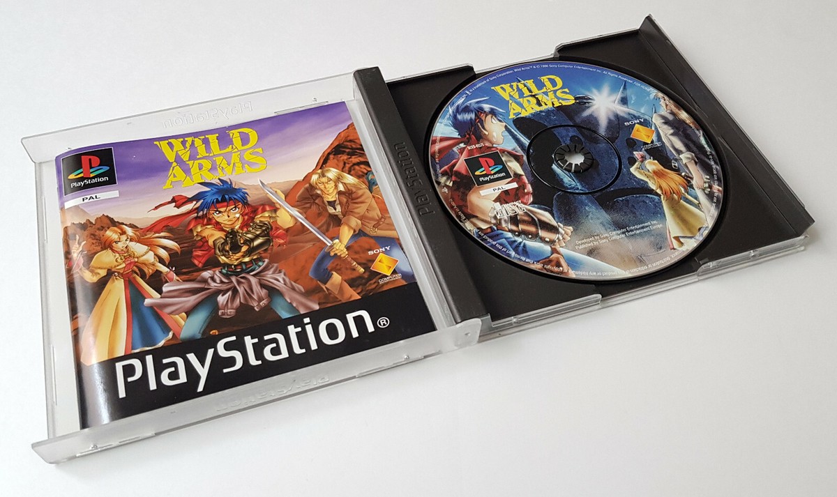 Wild Arms Sur PS1 – PAL, Complet, Bonne état, Français