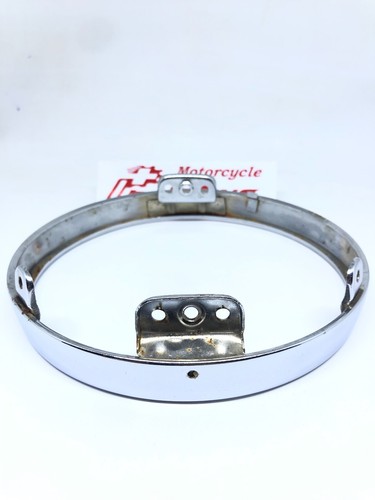 Head Light Bezel Rim Ring Suzuki GT185 GT250 GT380 NOS - Picture 4 of 4