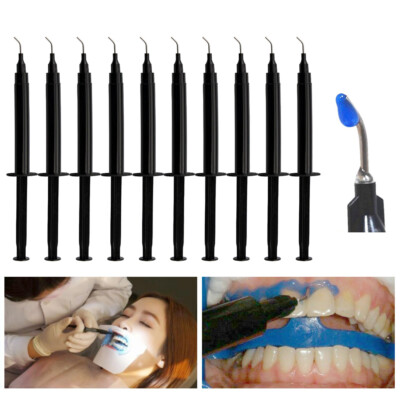 10pcs Dental Gingival Gel Dam Barrier Gum Protector for Teeth Whitening Care