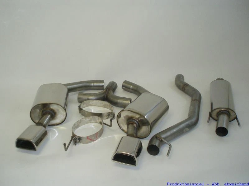 Sistema dúplex FMS 3 pulgadas 76 mm acero inoxidable Opel Vectra C Caravan OPC 188/206 kW - Imagen 2 de 3