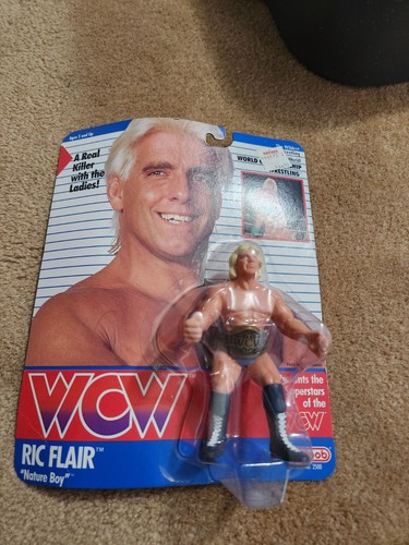 WCW Ric Flair �Nature Boy� Galoob  1990 Action Fig...