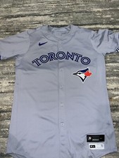 2023 MLB Nike Authentic Toronto Blue Jays Gray Baseball Jersey Size 44