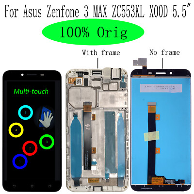 100 Original 5 5 For Asus Zenfone 3 Max Zc553kl X00d Lcd Display Touch Screen Ebay 100 Original 5 5 For Asus Zenfone 3 Max Zc553kl X00d Lcd Display Touch Screen Ebay