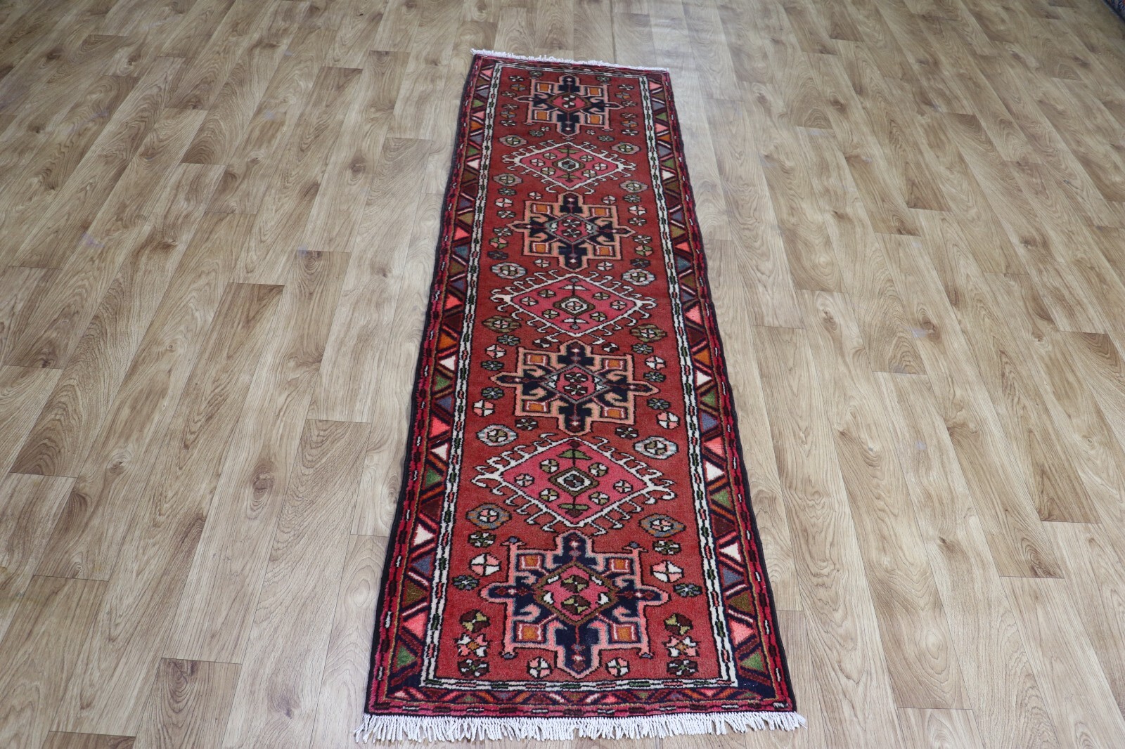 FINE HANDMADE PERSIAN ORIENTAL WOOL RUNNER VERY HARD WEARING 203 X 60 CM eBay