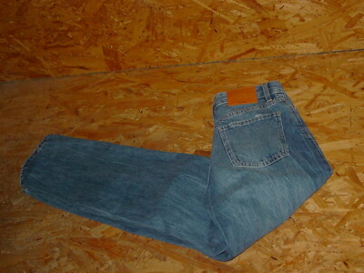 moderne Jeans v.Bershka Gr.34(W28) blau used highwaist straight                 