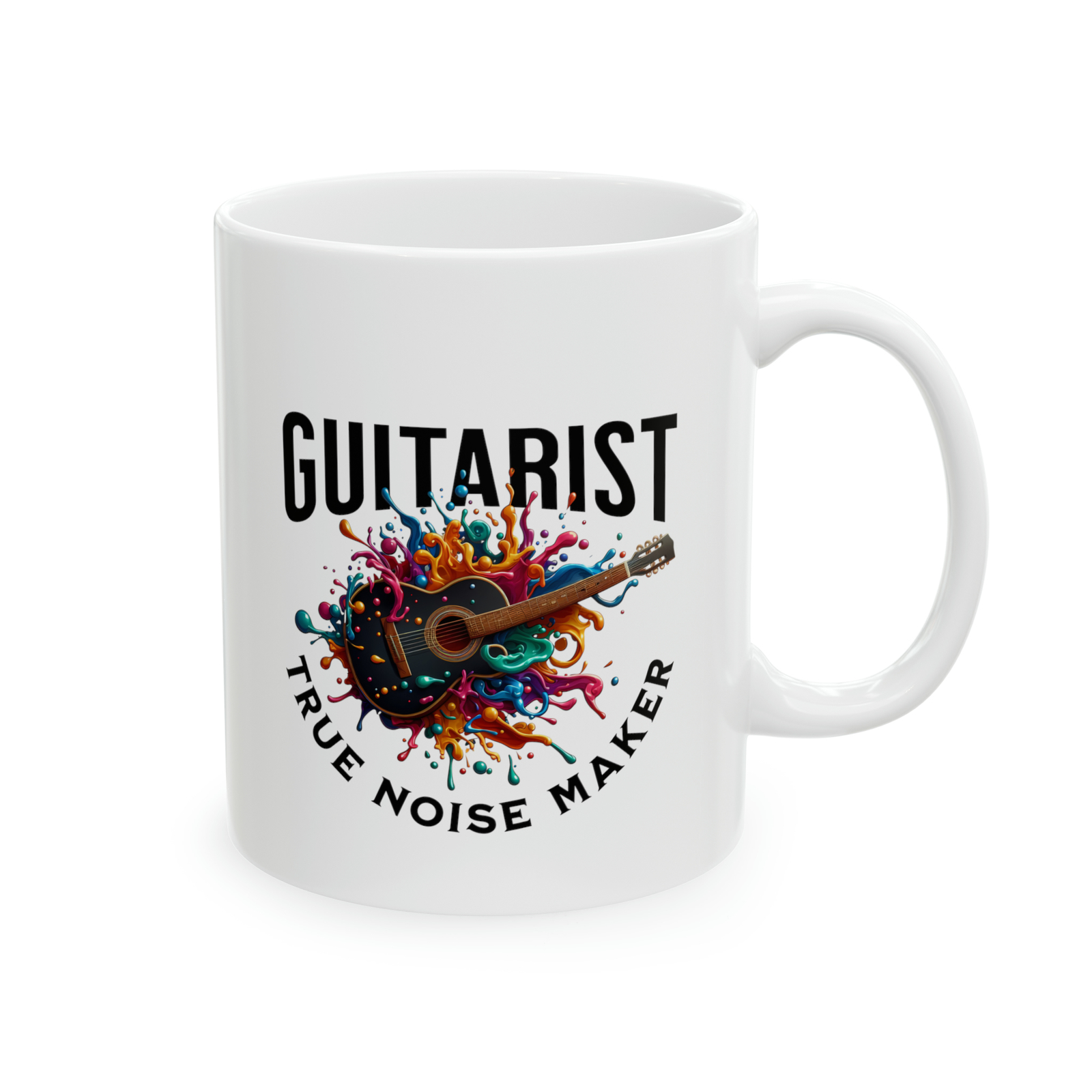 Ceramic Coffee Mug, 11oz Musicians Guitar Players