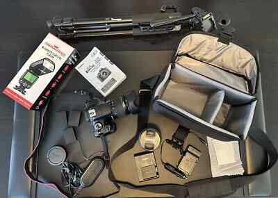 CANON EOS Rebel T6 18MP Digital Camera - Black WITH Premium KIT