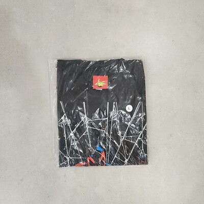 Dead Stock Luis -  Spiderman 2099 LAA Black Large Screen Printed T-Shirt