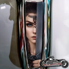 HARLEY DAVIDSON 2024+ STREET & ROAD GLIDE STANDARD ALUMINUM DASH INSERT VIKING