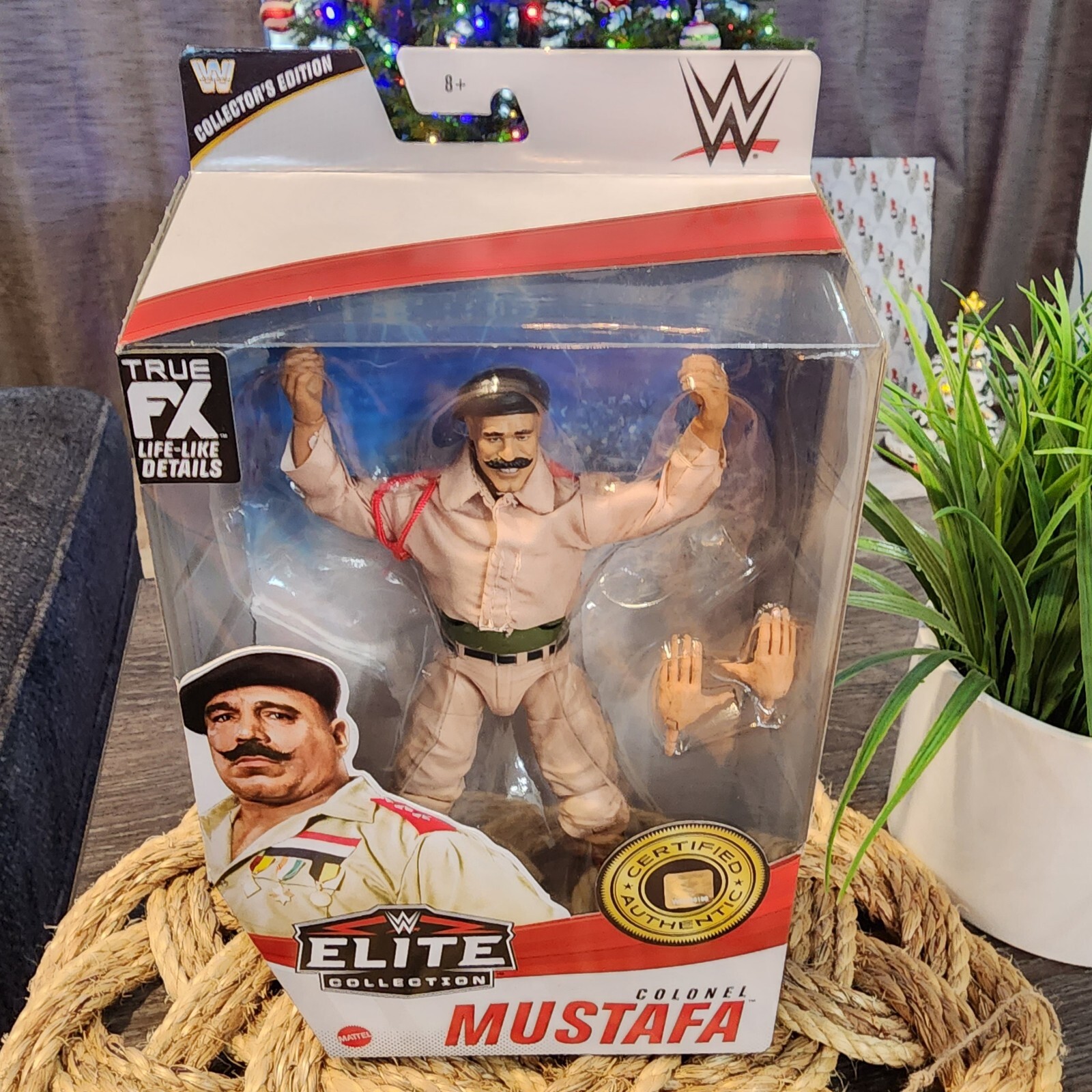 WWE Elite Collection Colonel Mustafa (Iron Sheik) Collector's Edition