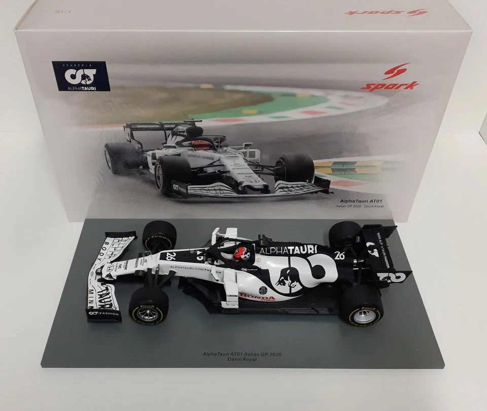 Model Car Scale 1:18 Spark F1 Alpha Tauri Honda Formula 1 Gp 2020 Die Cast - Image 2 of 4