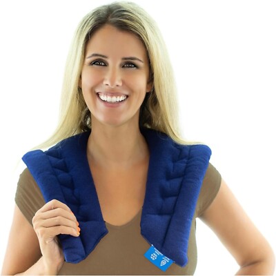 Bed Buddy Microwave Heating Pad - Body Wrap Heat 1 Count (Pack of 1), Blue