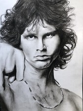 Jim Morrison Original Artwork a3