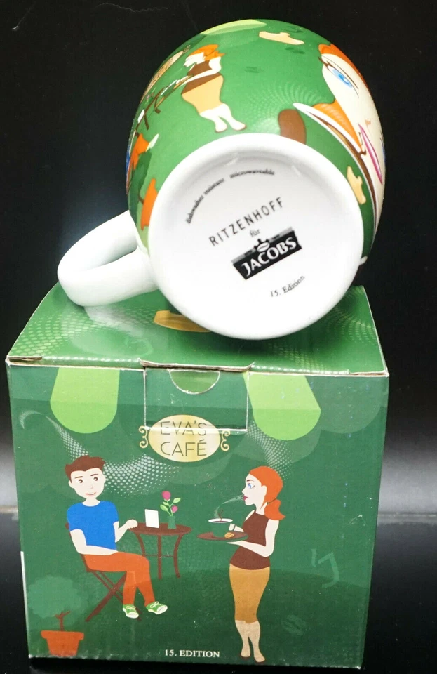 Jacobs Tasse Cup Mug Becher Ritzenhoff Design Edition Nr.15 Kaffee NEU OVP - Bild 3 von 4