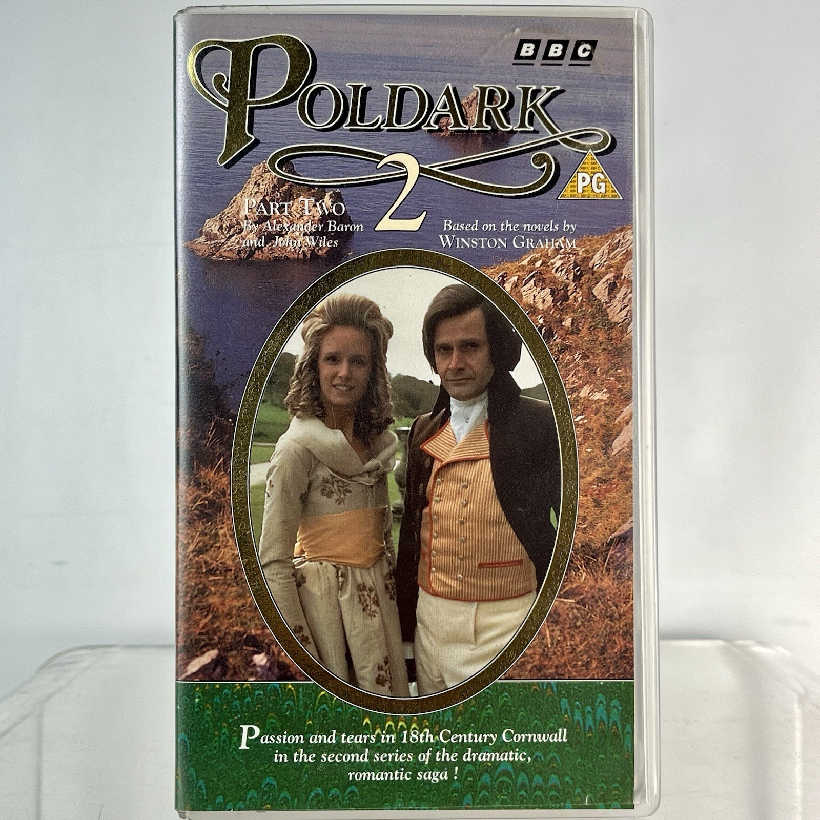 POLDARK: SERIES 2 PART TWO Video Tape VHS CASSETTE PAL 1975 BBC Robin Ellis