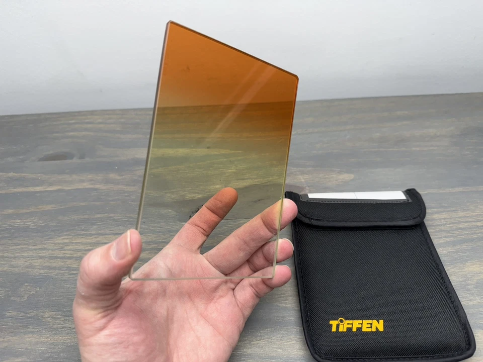 Tiffen 4x5.65" Sunset Grad 2 Filter Glass Vertical Graduated Filter Free Ship! - Image 4 of 4