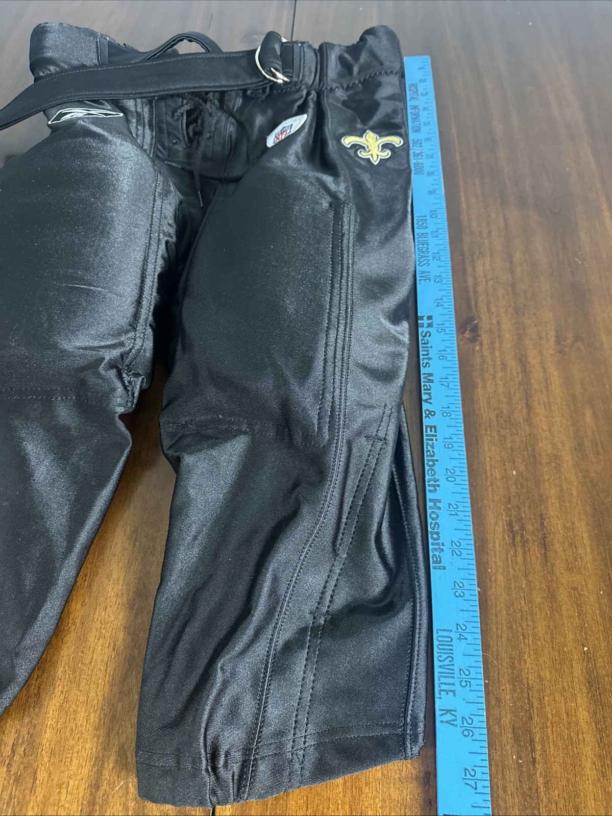 New Orleans Saints Reebok NFL On Field Player Issue Pants Size 42 Big Boy Short thumbnail 6