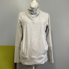 Lululemon Gray High Lines Cowl Neck Pullover Sweatshirt 6