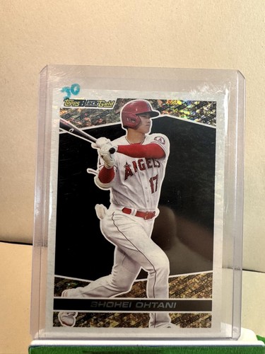 2021 Topps Update Series - Topps Black Gold Shohei Ohtani #BG-13