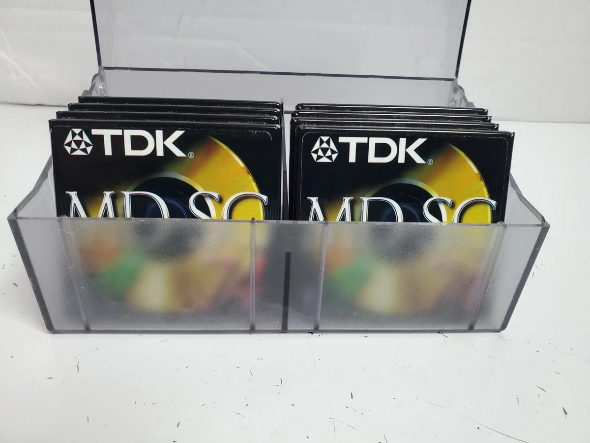 9 x minidisque TDK 80 min - scellé - eBay