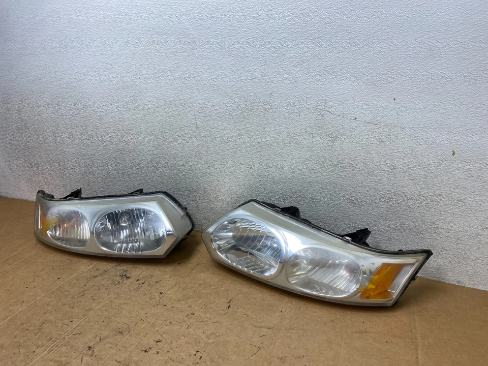 2003 до 2007 Saturn Ion галогенные фары левая + правая сторона T3282 DW - Изображение 2 из 4