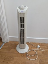 Challenge 29" 3 Speed Oscilating Tower Fan - White