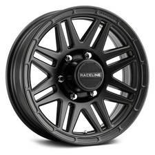 15x5 Raceline 944 Outlander Tr 5x114.3 0 Black Wheels Rims Set4 3.19