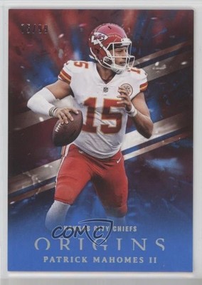 2018 Panini Origins Blue 75/99 Patrick Mahomes II #13 yj7
