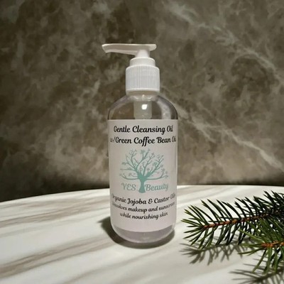 Gentle Facial Cleansing Oil with Green Coffee Bean, Castor & Jojoba Oils