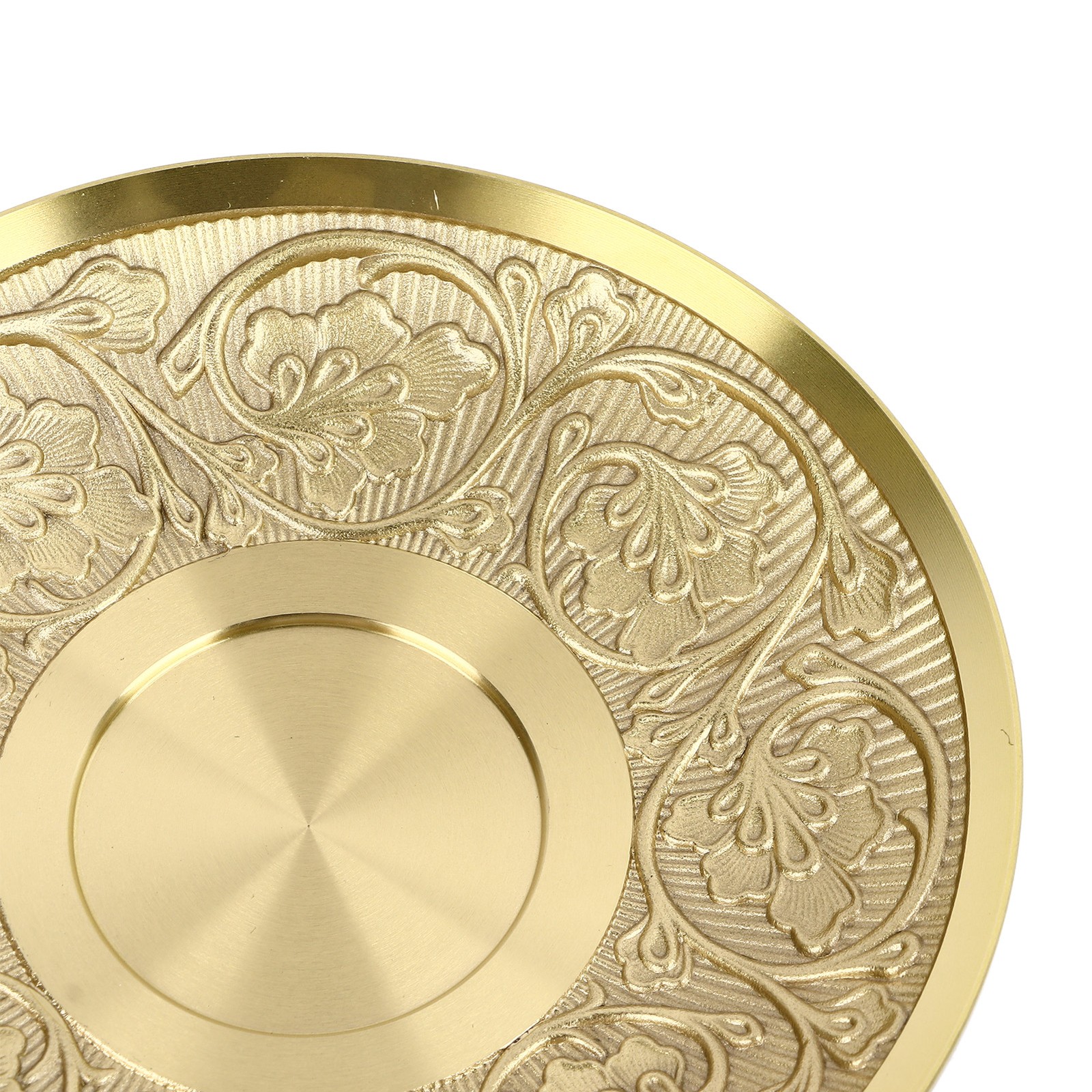 Brass Tea Cup Exquisite Embossed Patterns Retro European Small Coffee Cup For Ho