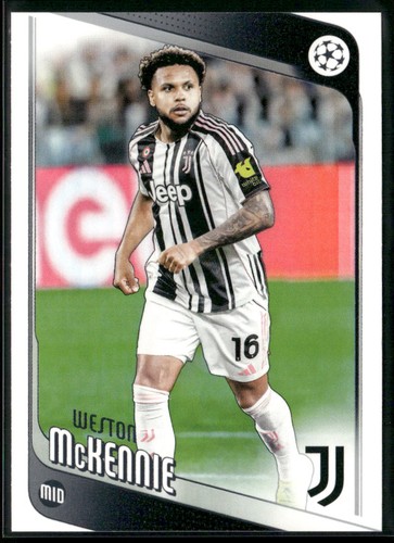 Weston McKennie 2025-26 Topps UEFA Club Competitions #15
