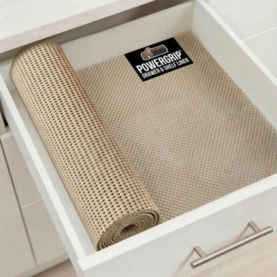 GORILLA GRIP Drawer Shelf Cabinet Liner 12in x 20ft Beige