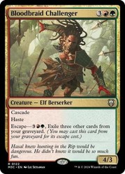 Bloodbraid Challenger #122 Commander: Modern Horizons 3