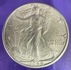 1944D Walking Liberty Half Dollar US Silver Coin