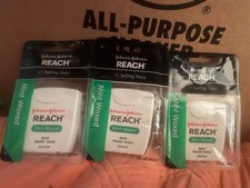 Reach Waxed Dental Floss Reach Mint Floss  55 Yd - 3 Packs