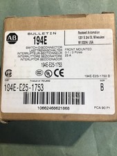 ALLEN BRADLEY 194E-E25-1753 FROUNT MOUNT DISC...
