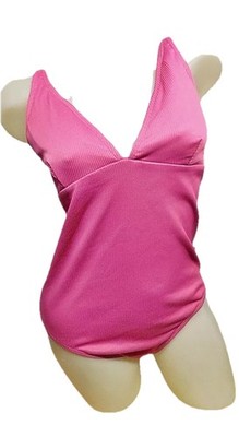 Primark Badeanzug Gr.44 pink komplett gefüttert verstellbare Träger