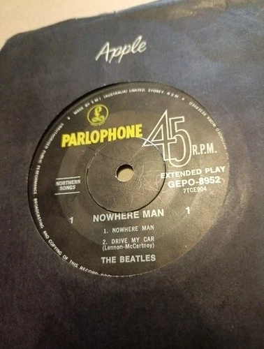 The Beatles ‎– Nowhere Man.      7"    G+