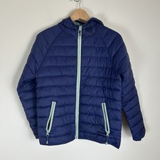 MINI BODEN Jacket Kids 12-13Y Quilted Puffer Full Zip Coat Packable Pack Away
