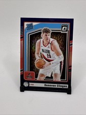 2024-25 Panini Donruss Optic - Rated Rookie Donovan Clingan #272 Purple Prizm...