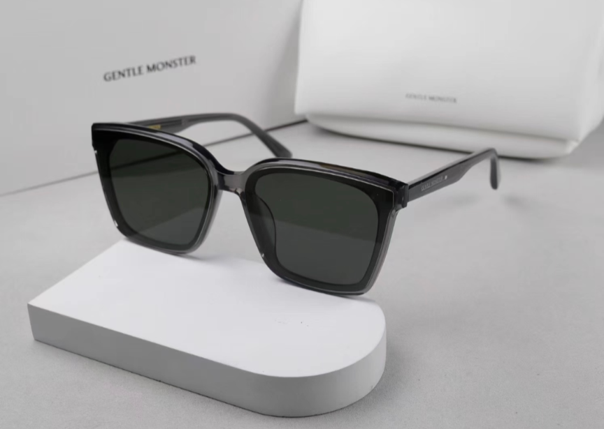 Gentle Monster Tega 01 Sunglasses Black With Case New | eBay