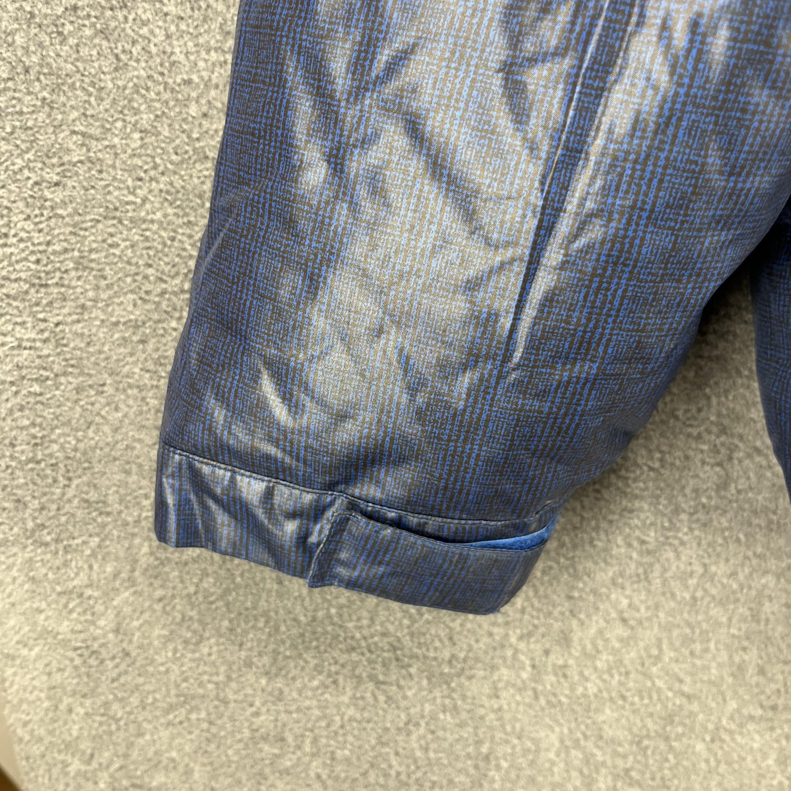 Bonfire Snowboarding Company Jacket Mens XL Blue Dakar Puffer Hooded Snowboard