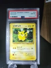 1997 P.M. POKEMON JAPANESE JUNGLE #25 PIKACHU PSA 8