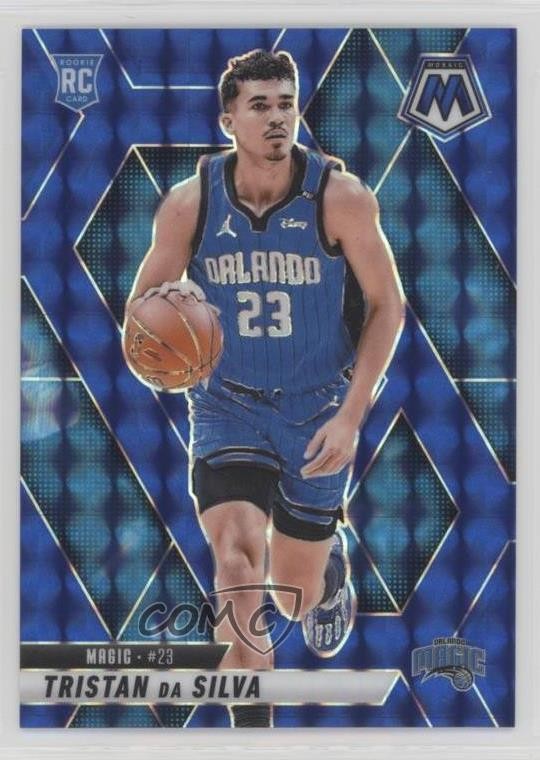 2024-25 Panini Mosaic Rookies Blue Prizm /199 Tristan da Silva #230 Rookie RC