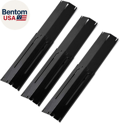 Universal Adjustable Grill Heat Plate Replacement for Gas Grill, Porcelain Steel