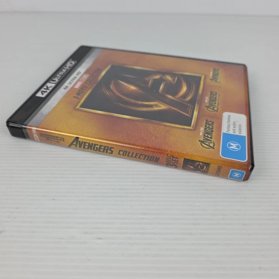 Avengers Collection 1-3 Box Set- 4K Ultra HD + Blu Ray Australian Release - Image 3 of 4