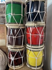 Tambora Dominicana Profesional de soga artesanal. Varios colores