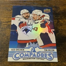 2025-26 Upper Deck Series 1 #CM-13 Compadres Ovechkin / Wilson Capitals