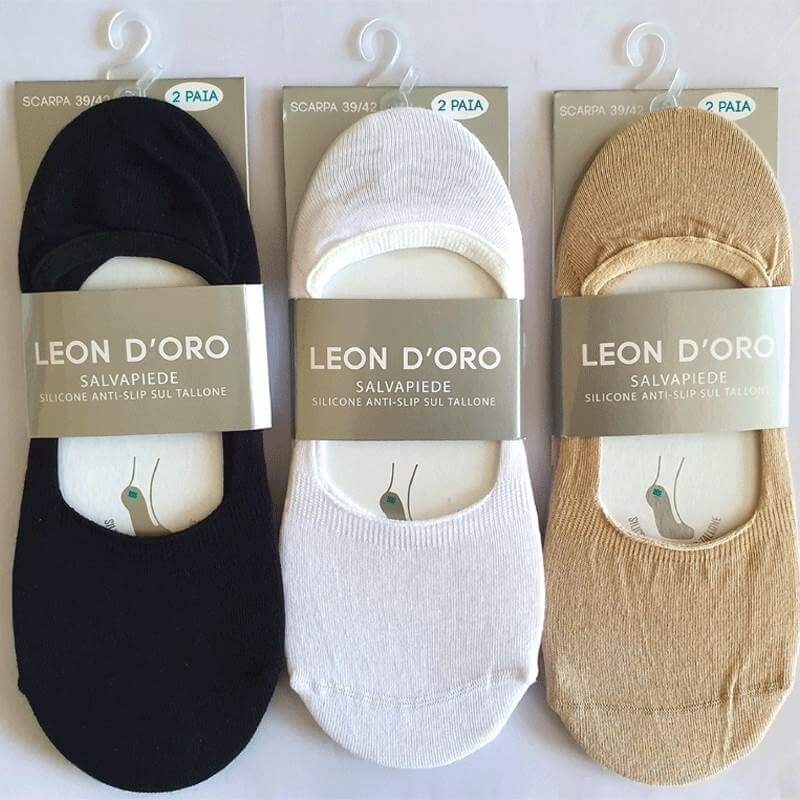 LEONDORO 12 PAIA SALVAPIEDE COTONE 662